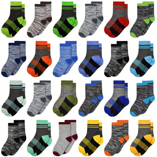 Kids' Athletic Baby & Kids Socks - 24-Pair Pack – main product image