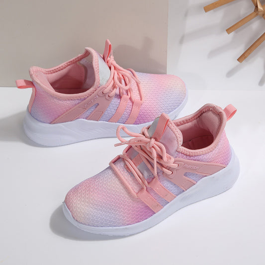 Kids' Athletic Shoes - Breathable Mesh & Cushioned Comfort – main product image