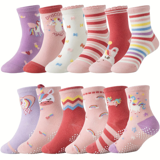 Kids' Colorblock Baby & Kids Socks - 12-Pair Pack – main product image