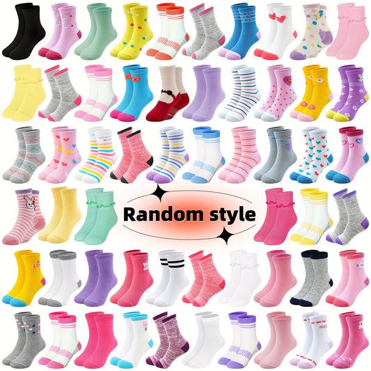 Kids' Cute Print Baby & Kids Socks - 24-Pair Pack – main product image