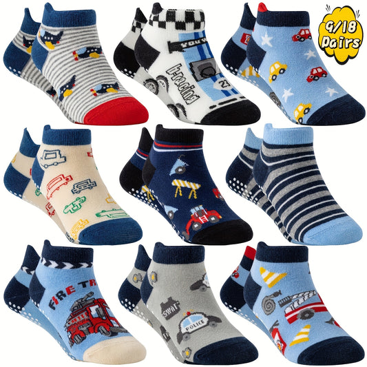 Kids' Cute Print Baby & Kids Socks - 9/18-Pair Options – main product image