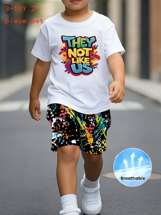 Kids' Graphic Outfit Set – main product image