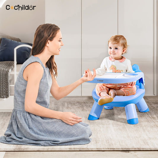 Kids High Chair - Detachable Double-Layer Dining Tray – main product image