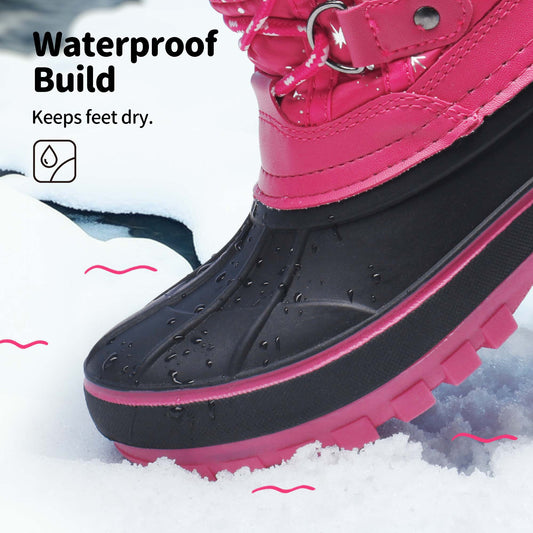 Kids' Insulated Snow Boots - Warm Winter Design – main product image
