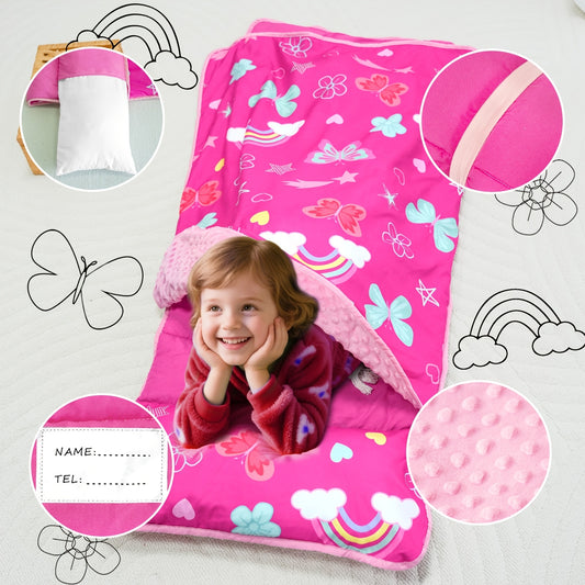 Kids Nap Mat - Foldable Cooling Preschool Sleep Set – main product image