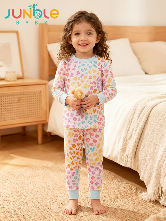 Kids' Pajama Set - Leopard Print – main product image