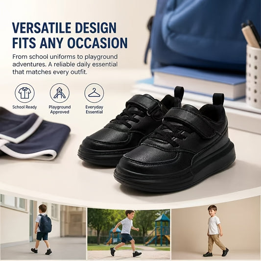 Kids' Running Shoes - Breathable Mesh & Lightweight – Black – main product image