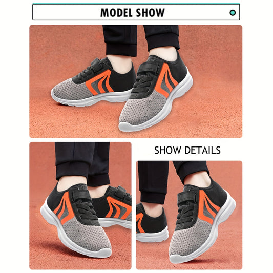 Kids' Running Shoes - Breathable Mesh & Lightweight – Girls' Dark Gray – main product image