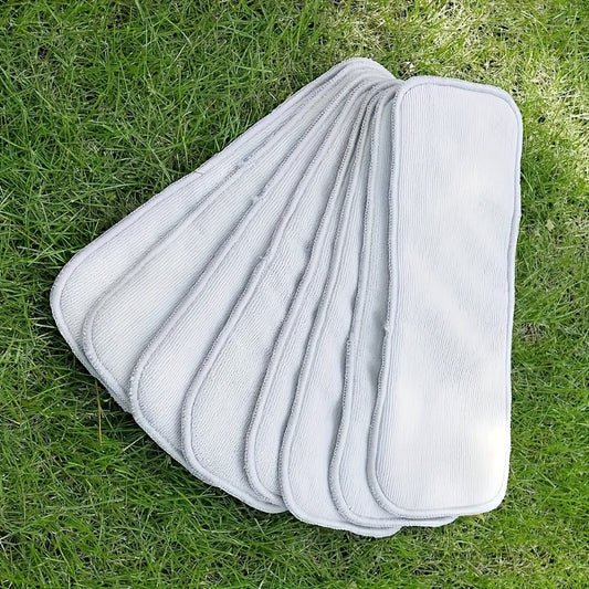 Maternity Cloth Diaper Liners – Cloth Diaper Inserts 8-Pack - 3-Layer Microfiber – main product image