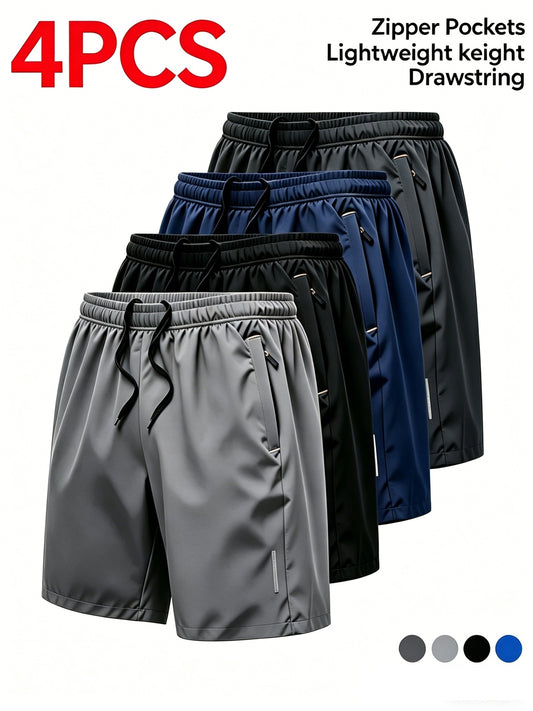 Men's Athletic Shorts - Quick Dry With Pockets – Mixed colors – main product image
