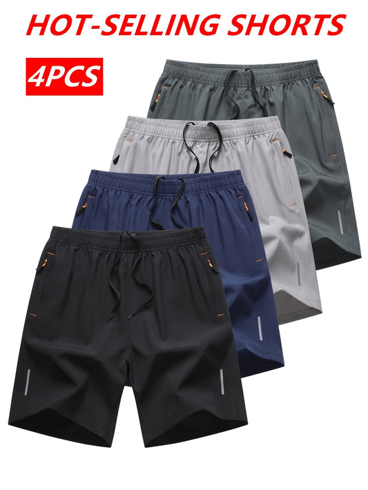Men's Athletic Shorts - Quick Dry With Pockets – Relaxed Fit / 6-Variant Selection – main product image