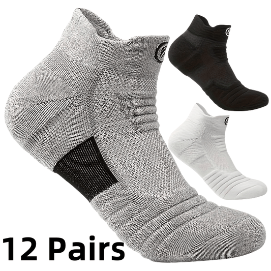 Men's Athletic Socks - 12-Pair Pack – Polyester blend – main product image