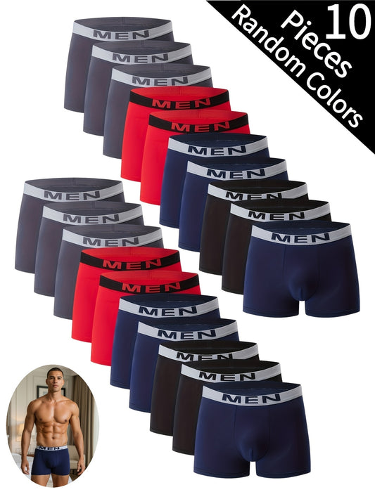 Men's Boxer Briefs - Breathable 10 Pack – main product image