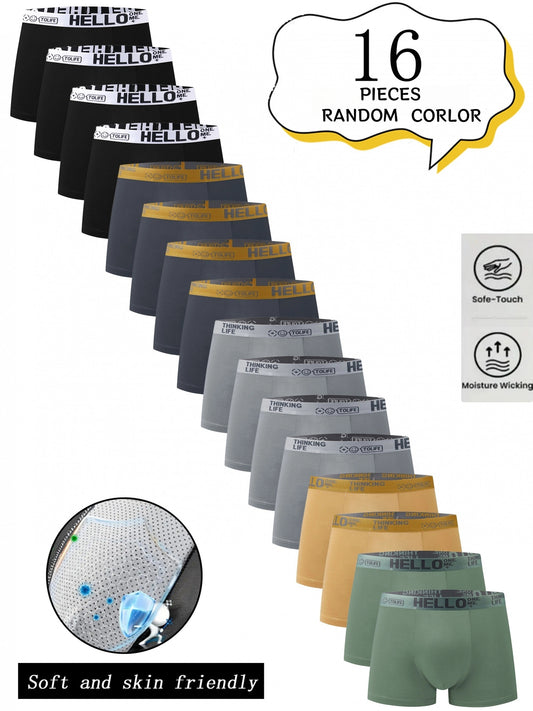 Men's Boxer Briefs - Breathable 16 Pack – main product image