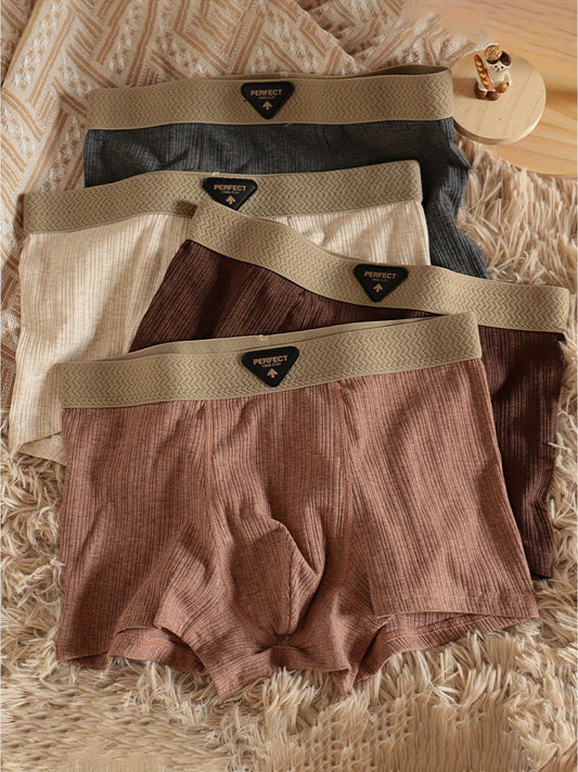 Men's Boxer Briefs - Breathable 4 Pack Soft – main product image