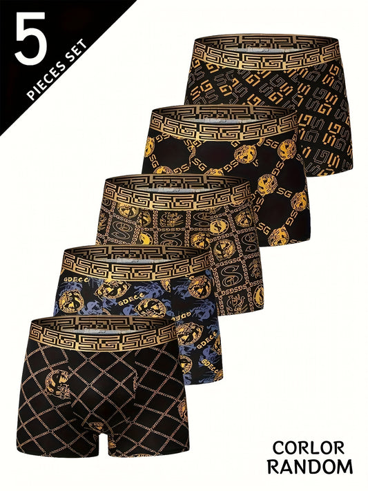 Men's Boxer Briefs - Breathable 5 Pack Soft – main product image