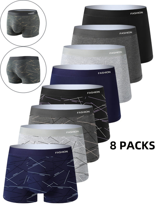 Men's Boxer Briefs - Breathable 8 Pack – Sizes XXL – main product image