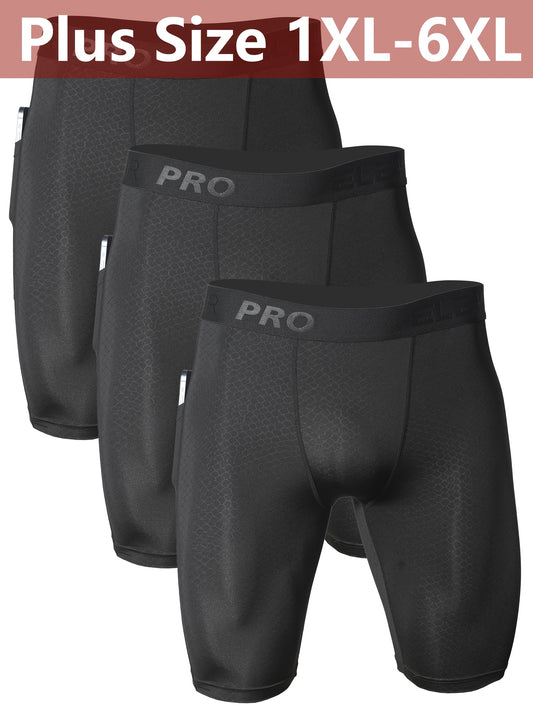 Men's Boxer Briefs - Quick-Dry 3 – Black option – main product image