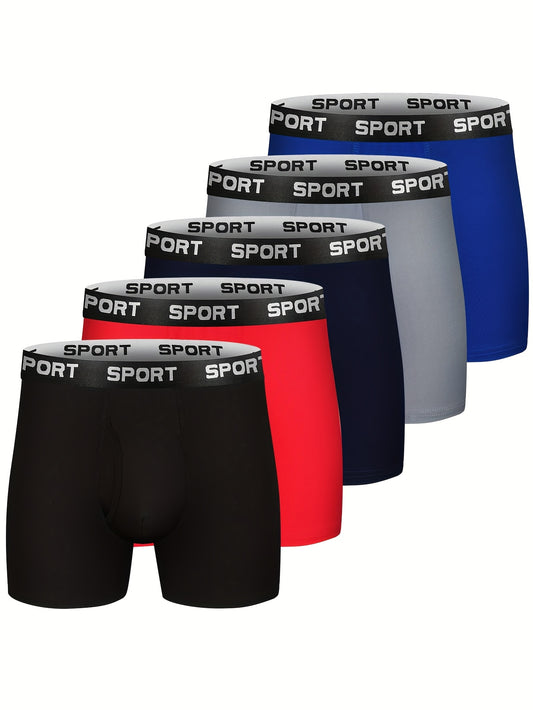 Men's Boxer Briefs - Stretch 5 Pack – Sizes XL – main product image