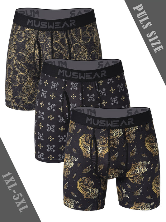 Men's Boxer Briefs - Stretch – Sizes 1XL–5XL – main product image