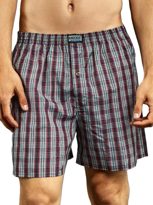Men's Boxer Shorts - Everyday Comfort 3 Pack – PIECES ASSORTED PLAID – main product image