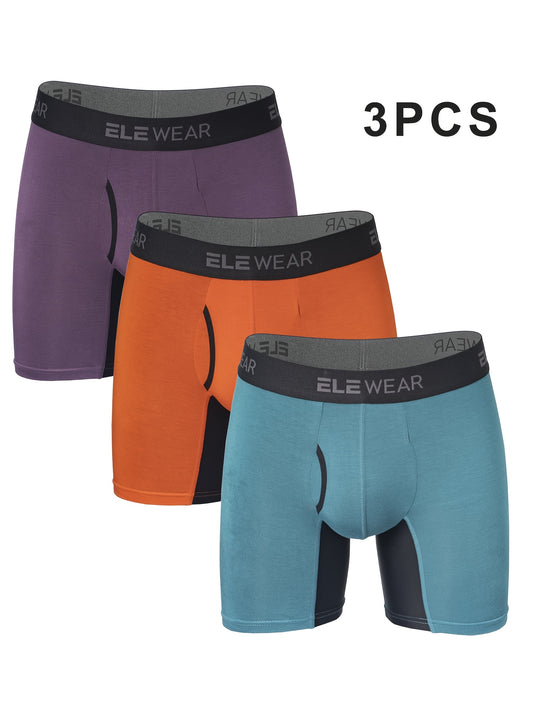 Men's Boxer Shorts - Moisture Wicking 3 Pack – main product image
