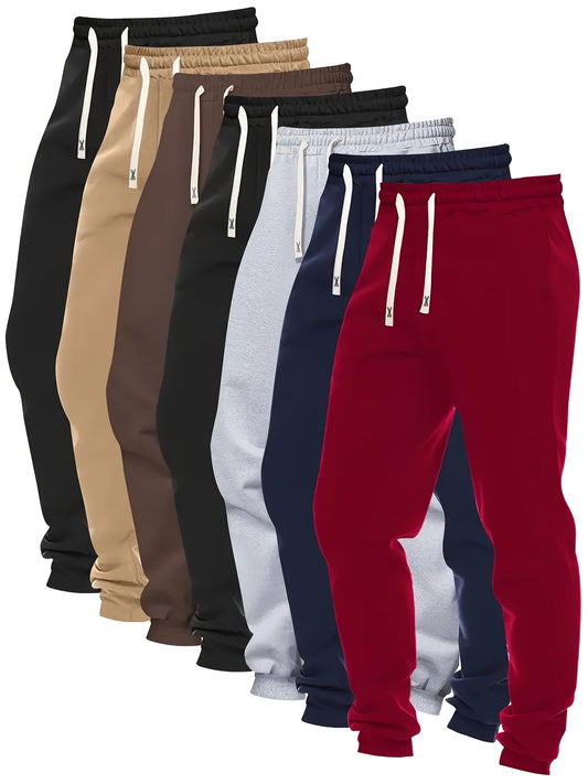 Men's Cargo Pants - Elastic Waist With Pockets – Wide Leg – main product image