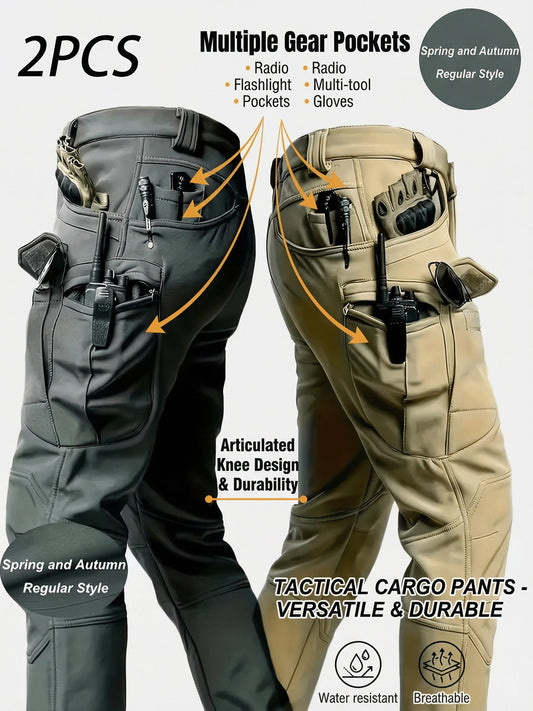 Men's Cargo Pants - Multi Pocket Workwear – Sizes M–XXXL – main product image