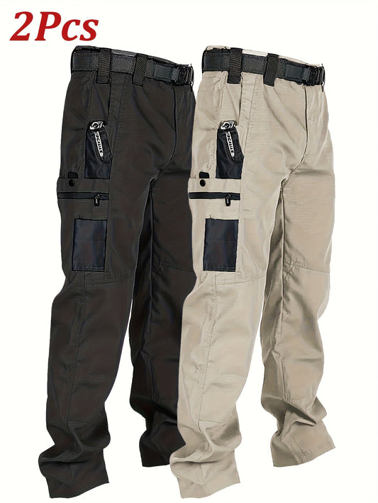 Men's Cargo Pants - Pocket Detail – Sizes S–XXXL – Black option – main product image