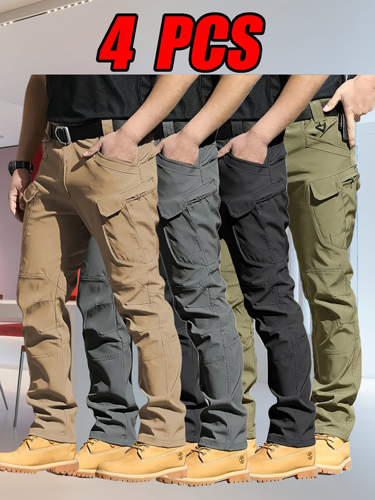 Men's Cargo Pants - Quick Dry With Pockets – 6-Variant Selection – Black option – main product image