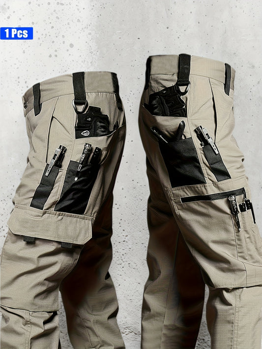 Men's Cargo Pants - Quick Dry With Pockets – Black Utility – main product image