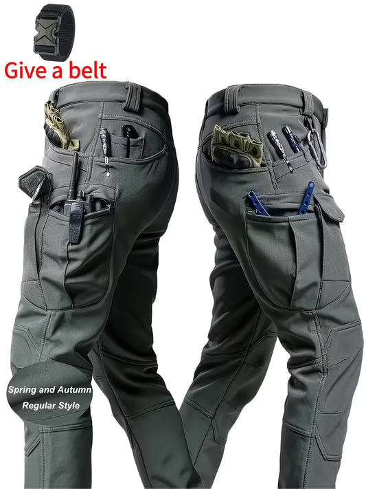 Men's Cargo Pants - Stretch With Pockets – Color (with belt) – main product image