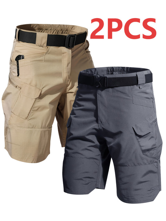 Men's Cargo Shorts - Quick Dry – Black option – main product image