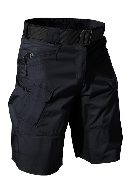 Men's Casual Shorts - Pocket Detail – Black / Khaki / Sizes S–XXXL – Black option – main product image