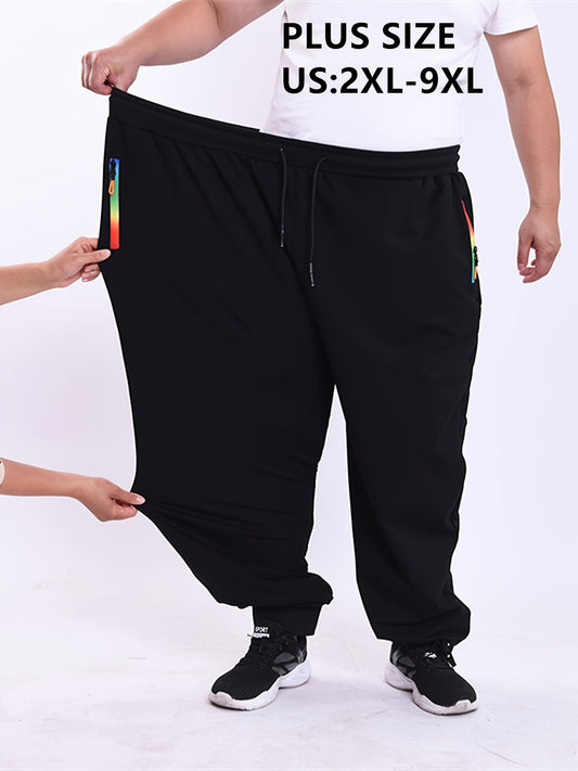 Men's Casual Trousers - Stretch Workwear Style – Black option – main product image
