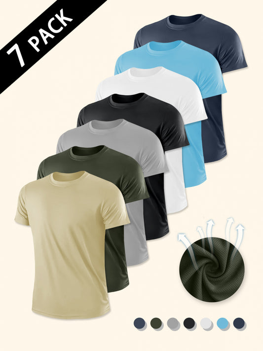 Men's Classic Performance T-Shirt - Crew Neck Short Sleeve – Sizes S–XXL – main product image
