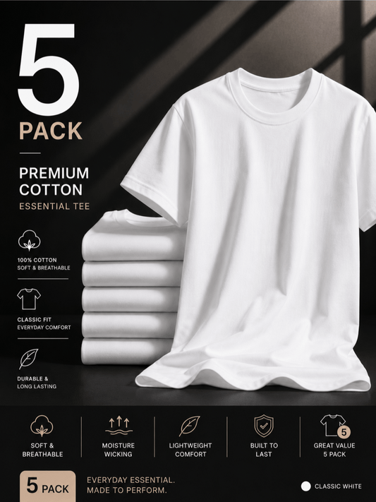 Men's Classic T-Shirt - Crew Neck Short Sleeve – main product image