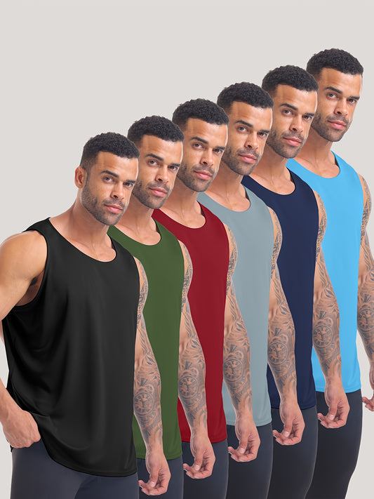 Men's Classic Tank Top - Sleeveless – 100% polyester – main product image