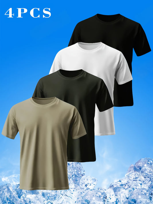 Men's Essential T-Shirt - Round Neck Short Sleeve – Colorway 98949 – main product image