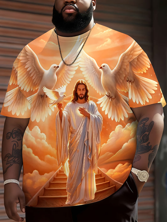 Men's Faith Graphic T-Shirt - Classic Neck Short Sleeve – main product image