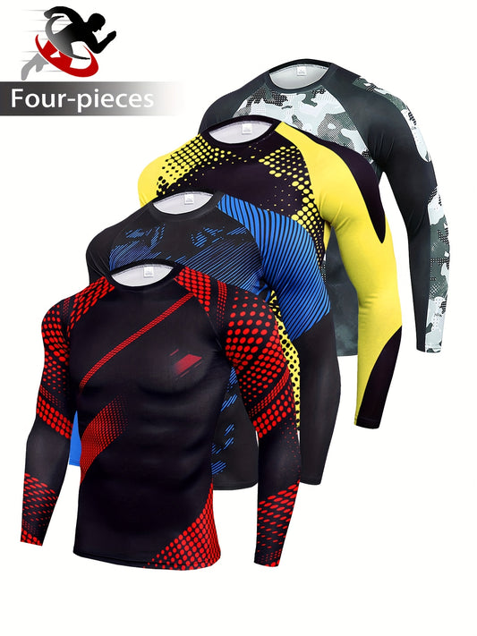Men's Graphic Print Performance Shirt - Long Sleeve – main product image