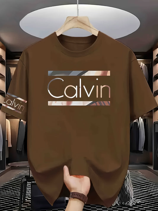 Men's Graphic Print T-Shirt - Crew Neck Short Sleeve – Sizes S–XXL – main product image