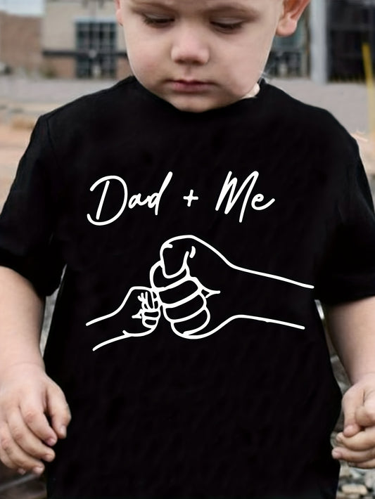 Men's Graphic Print T-Shirt - Short Sleeve – Sizes 1-2Y–7-8Y – Black option – main product image