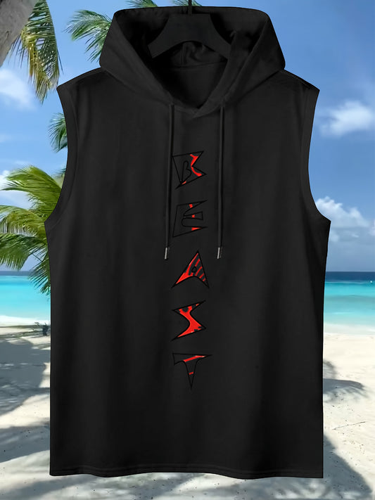 Men's Graphic Print Tank Top - Classic Neck Sleeveless – Sizes 1XL–5XL – main product image