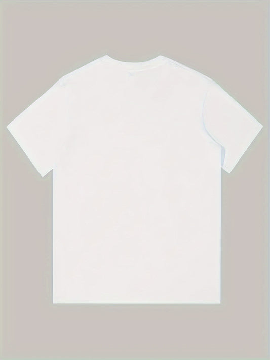 Men's Graphic T-Shirt - Round Neck Short Sleeve – Black / Sizes 1XL–5XL – main product image
