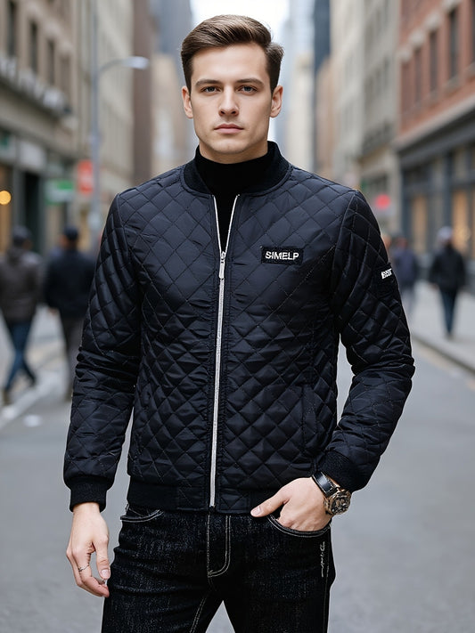 Men's Lightweight Graphic Zip-Up Jacket – green option – main product image