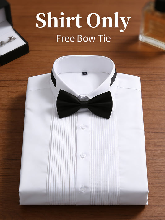 Men's Long Sleeve Dress Shirt - Stretch – main product image