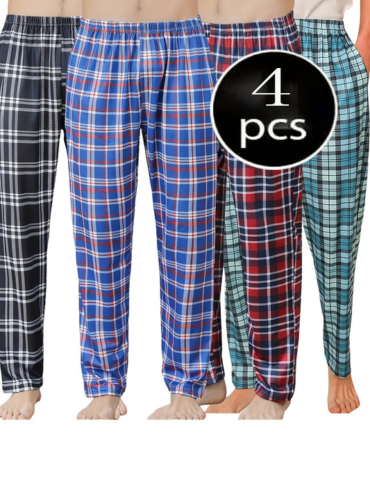 Men's Pajama Pants - Plaid – 4pcs Colorway 88325 – main product image
