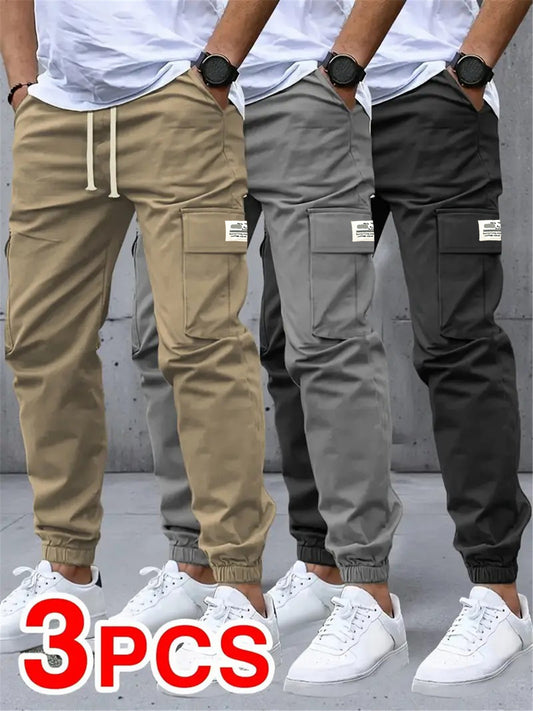 Men's Pants - Stretch Comfort – 3-Color Selection – Black option – main product image