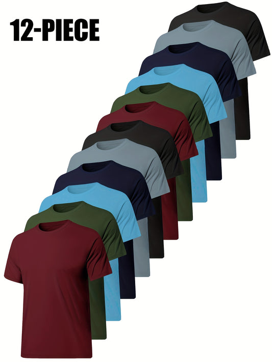 Men's Performance T-Shirt - Crew Neck Short Sleeve – 10C – main product image